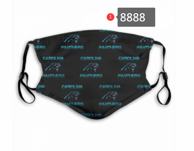 Carolina Panthers #5 Dust mask with filter